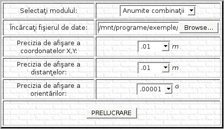 Exemplul 2 - Anumite combinaţii